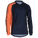 Enduro Shirt LS Jr - Steel Blue / Neon Tangerine