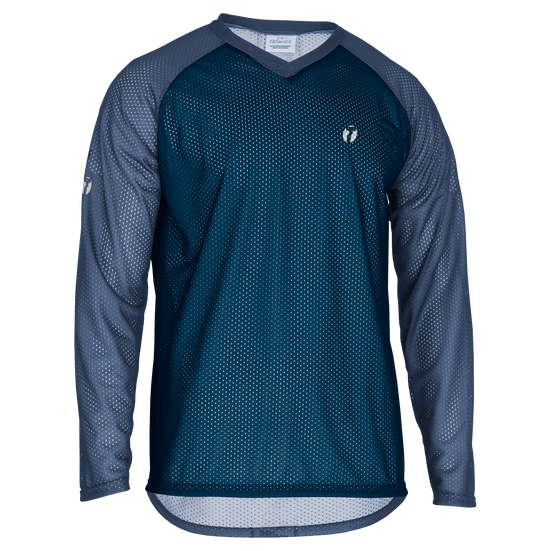 Basic Mesh O-Shirt LS Men