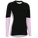 Core Merino 2 Shirt LS Women - Sweet Pink / Black