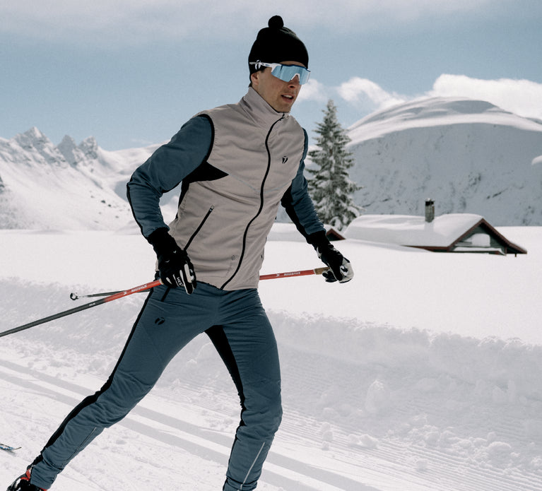 Cross-country skiing jacket and cross-country skiing pants from